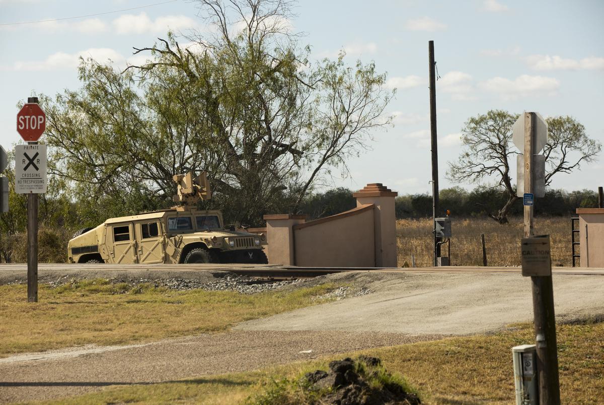 National Guard troops were dispatched to famous Texas ranches with